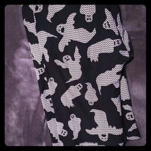 LuLaRoe OS Halloween Ghost  Leggings